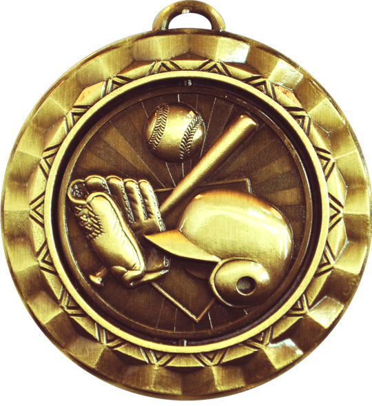 Spin Baseball Medal