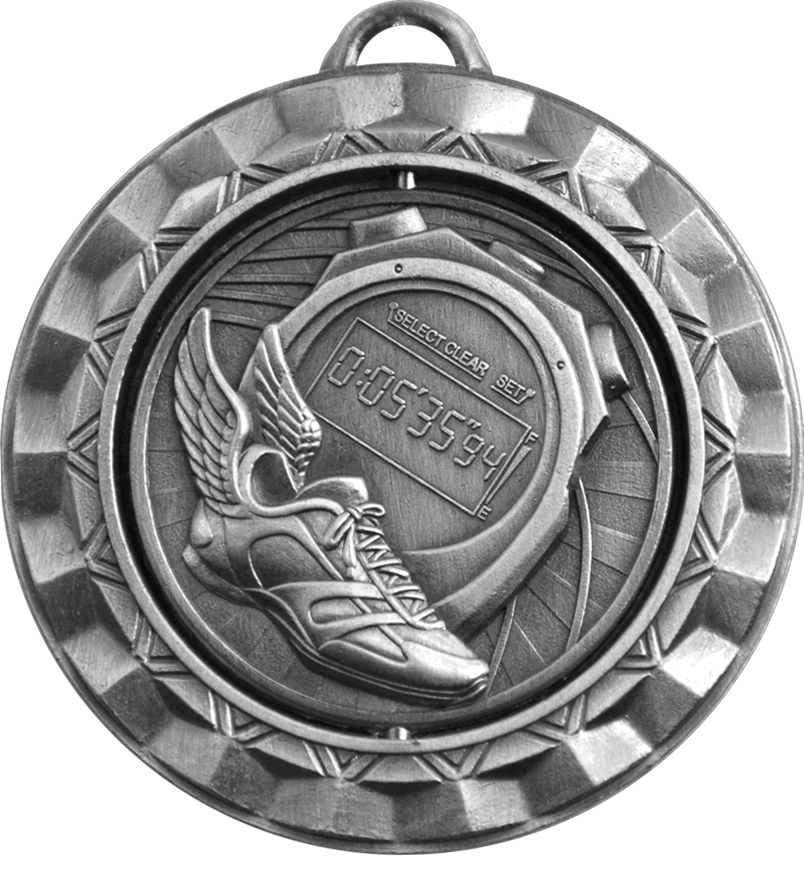 Silver Spin Track Medal