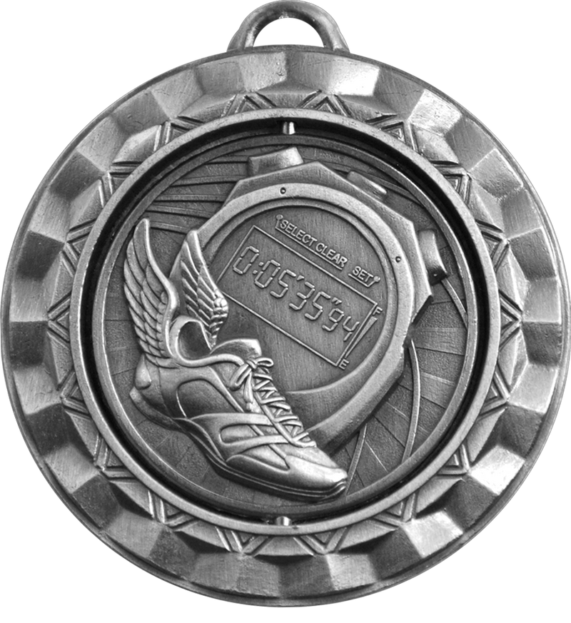 Silver Spin Track Medal