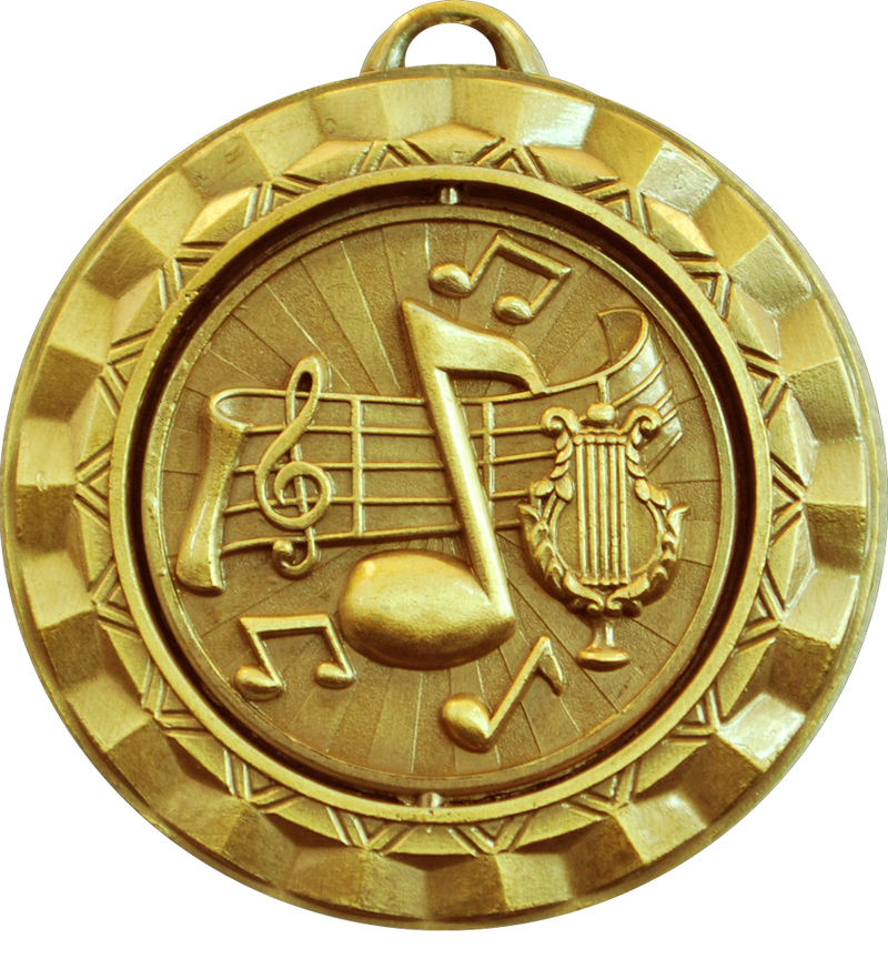 Gold Spin Music Medal