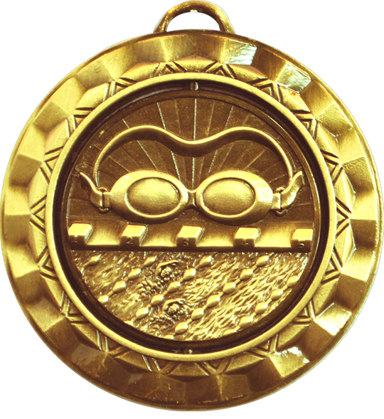 Spin Swimming Medal