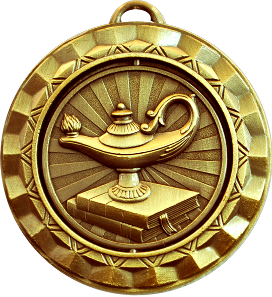 Spin Lamp of Knowledge Medal