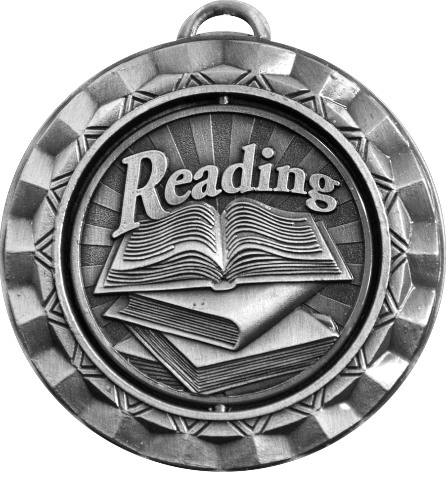 Silver Spin Reading Medal