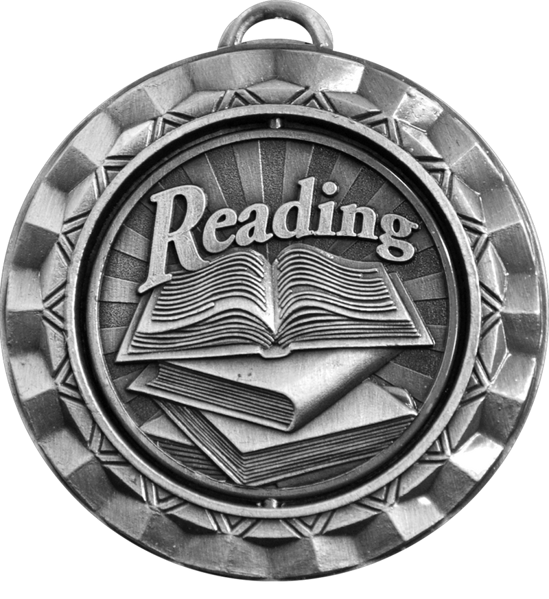 Silver Spin Reading Medal
