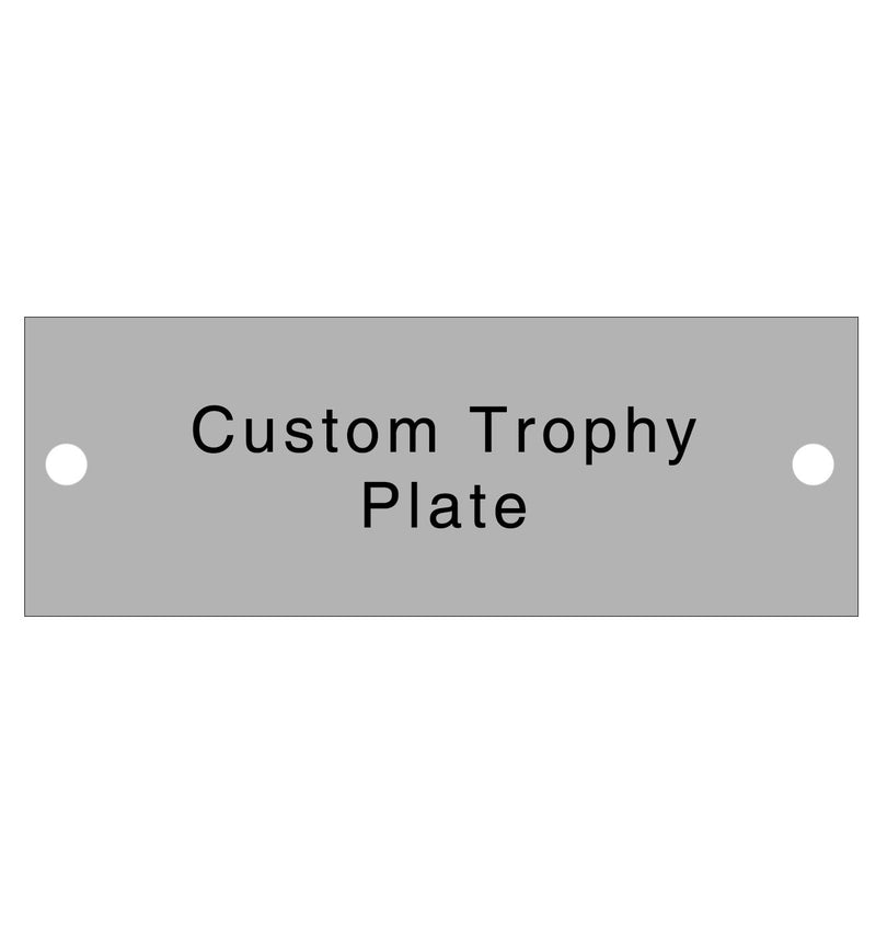Silver Trophy Plates