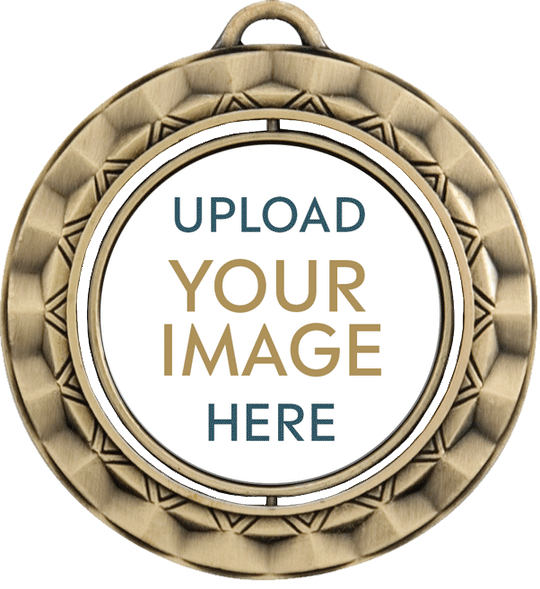Spin Custom Insert Medal