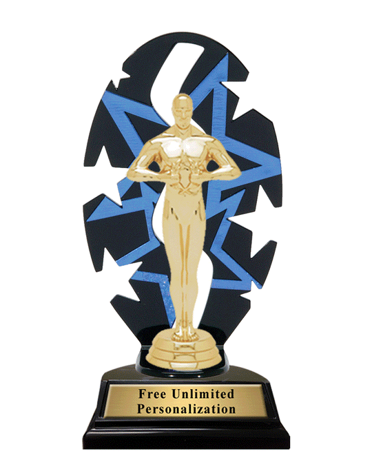 Star Backdrop Trophy
