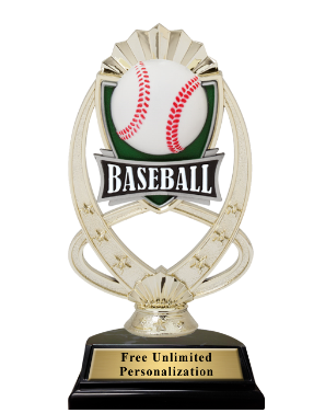 Star Meridian Baseball Trophy