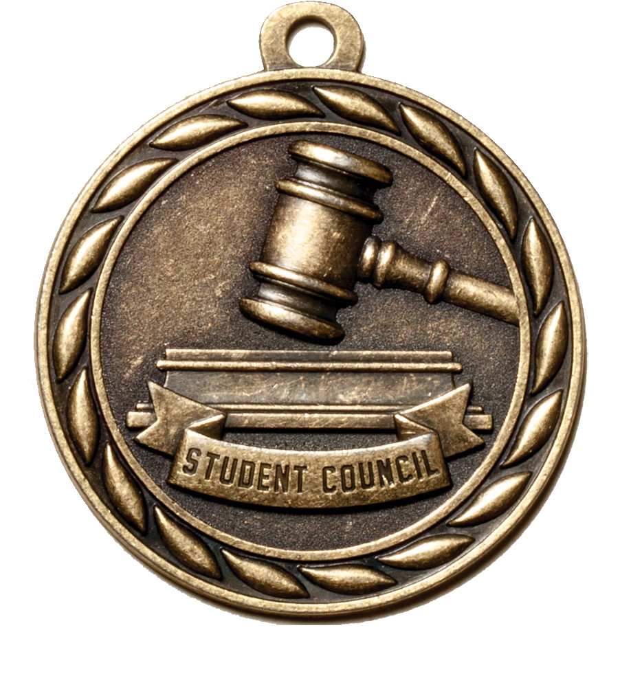 Gold Scholastic Student Council Medal