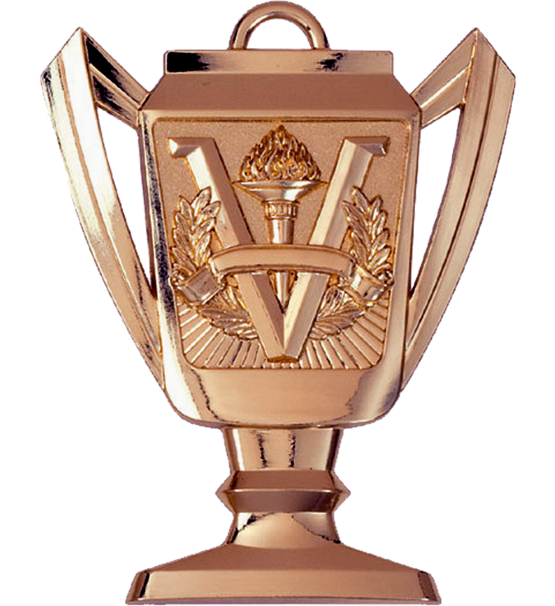 Bronze Victory Trophy Medal