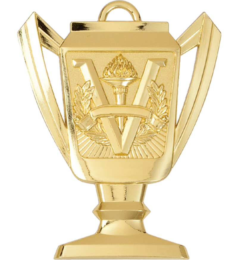 Gold Victory Trophy Medal