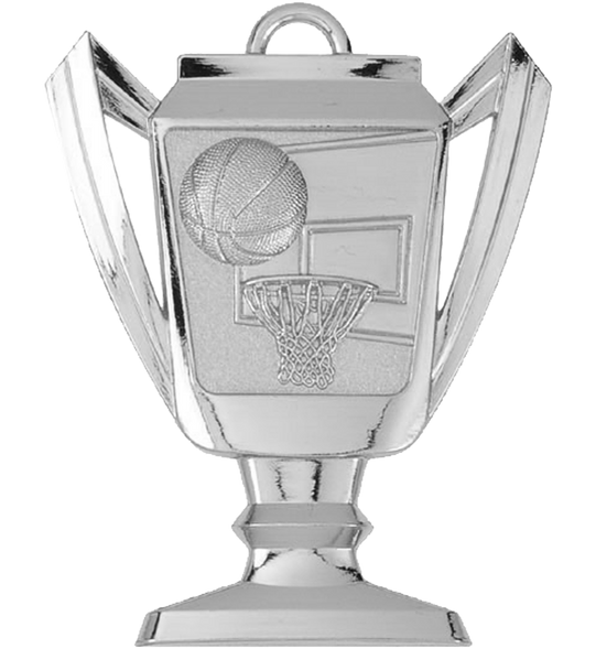 Basketball Trophy Medal