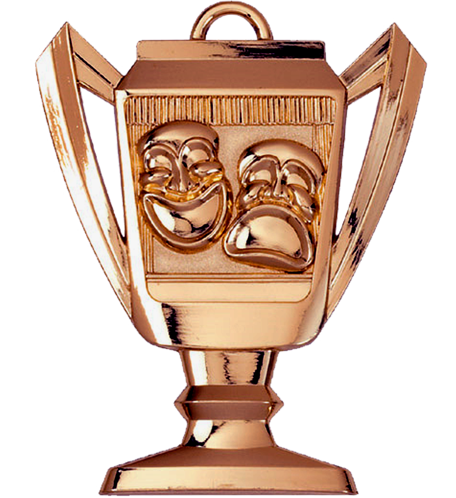 Bronze Drama Trophy Medal