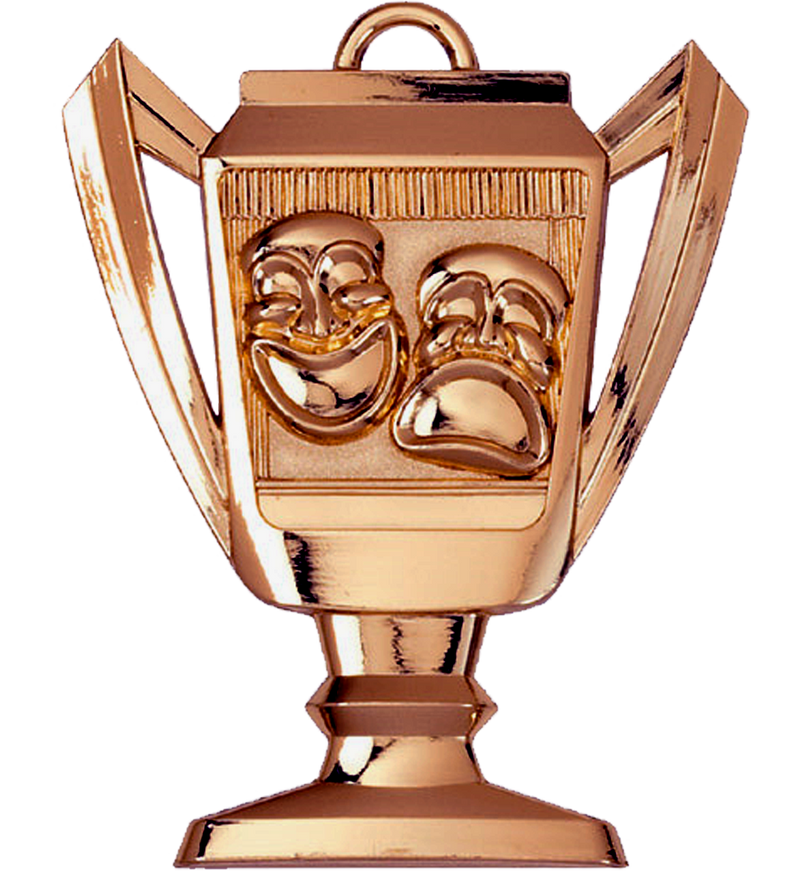 Bronze Drama Trophy Medal