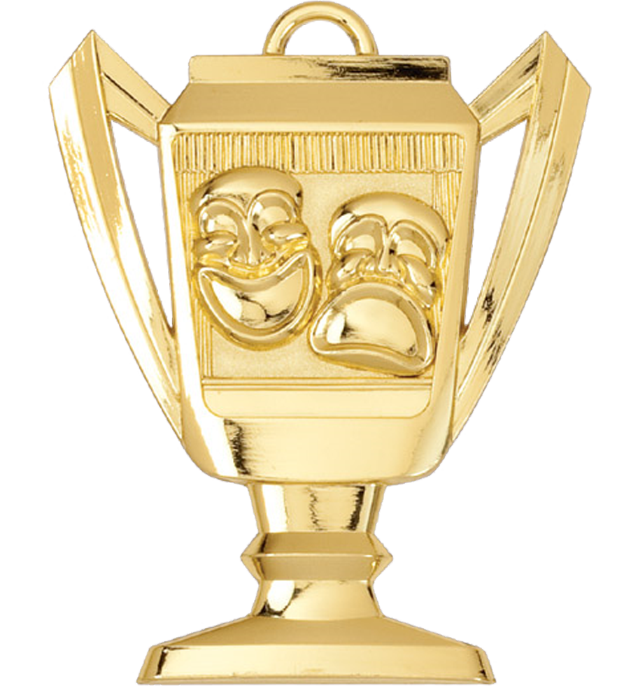 Gold Drama Trophy Medal