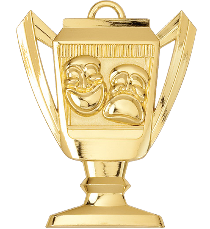 Gold Drama Trophy Medal