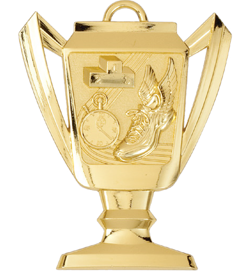 Gold Track Trophy Medal