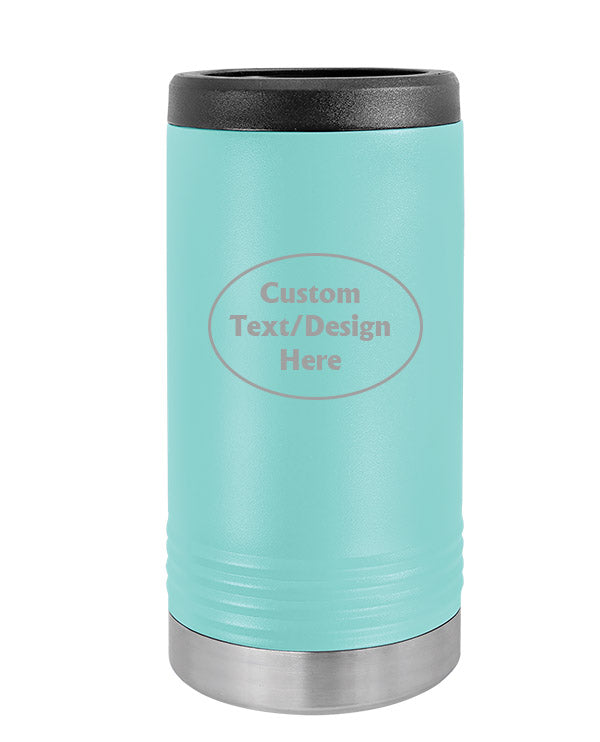 Teal Custom Insulated SLIM Can Holder