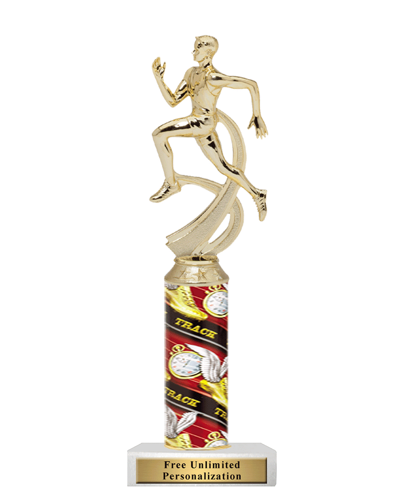 Track Column Trophy Animated