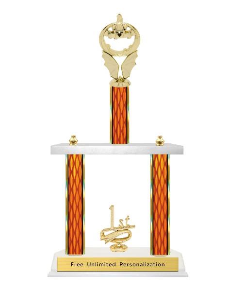 Two Tier Halloween Trophy