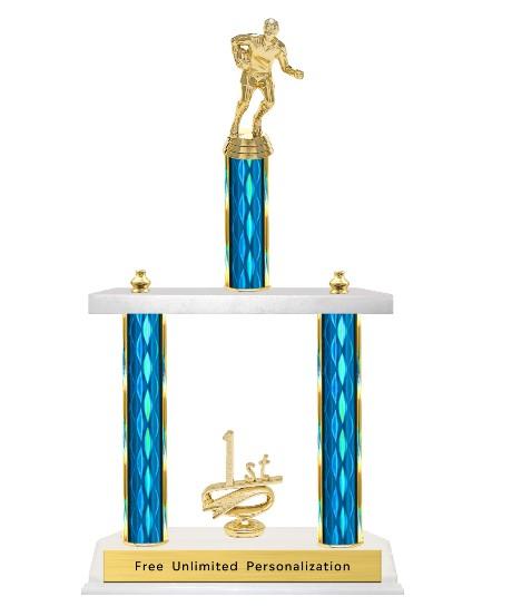 Two Tier Rugby Trophy