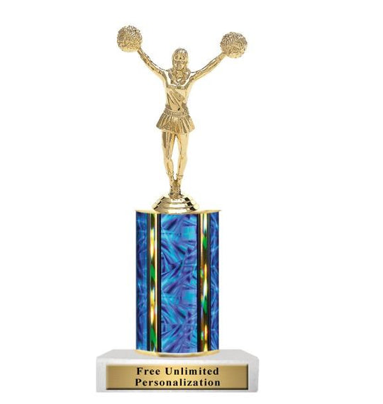 Ultra Wide Cheer Column Trophy