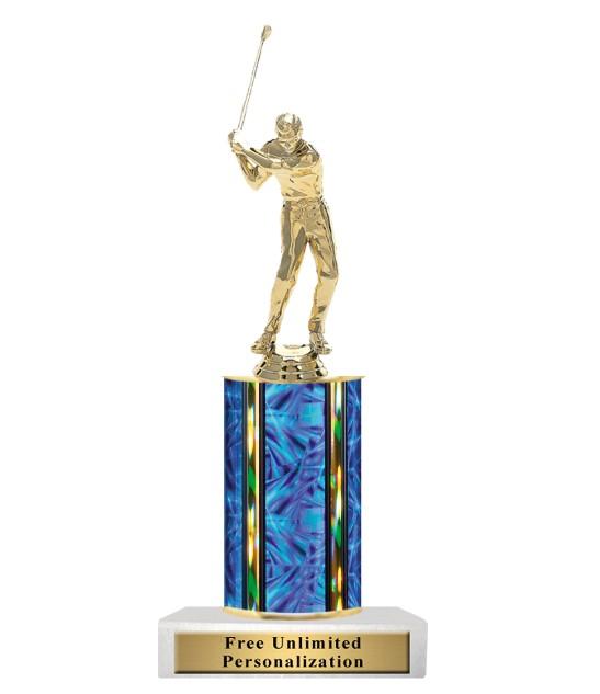 Ultra Wide Golf Column Trophy