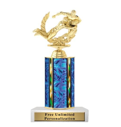 Ultra Wide Rugby Column Trophy
