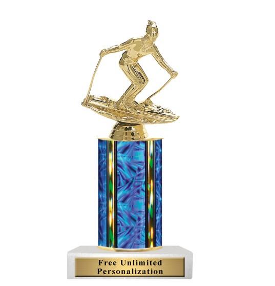 Ultra Wide Skiing Boarding Column Trophy