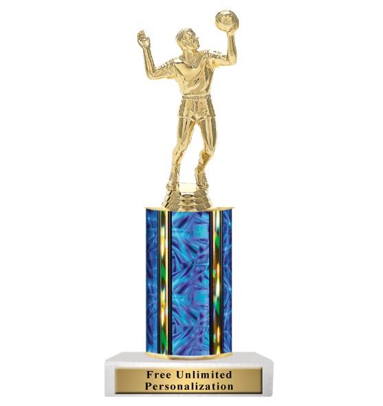Ultra Wide Volleyball Column Trophy