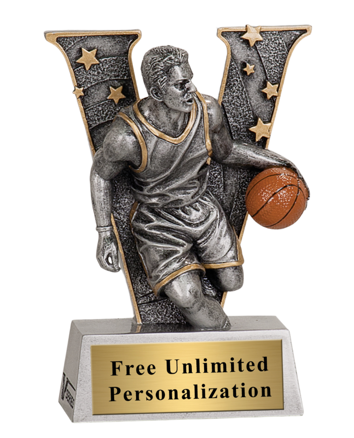 V-Series Male Basketball Trophy