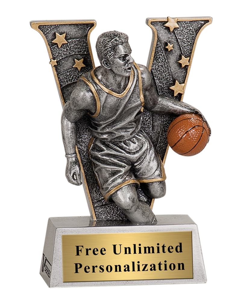V-Series Male Basketball Trophy