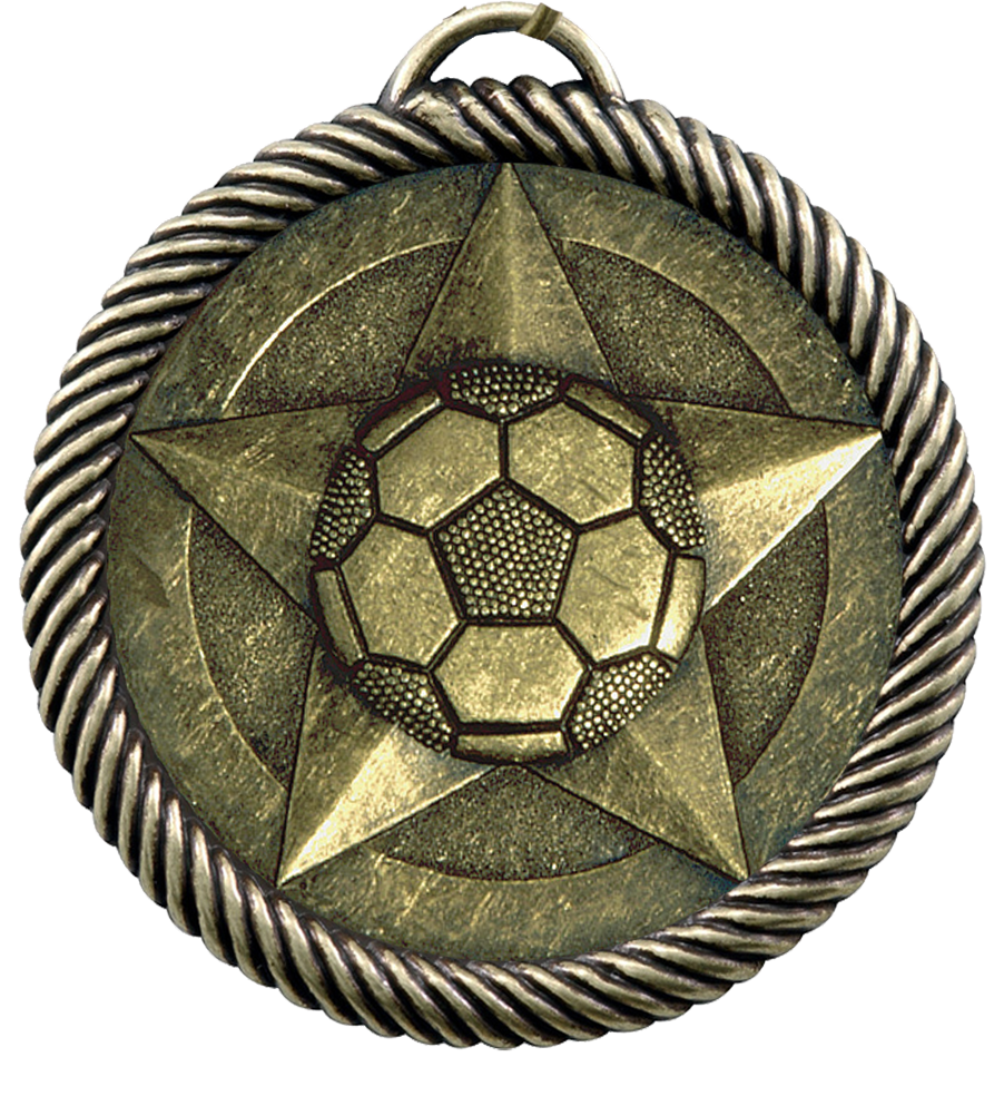 Gold Value Soccer Medal