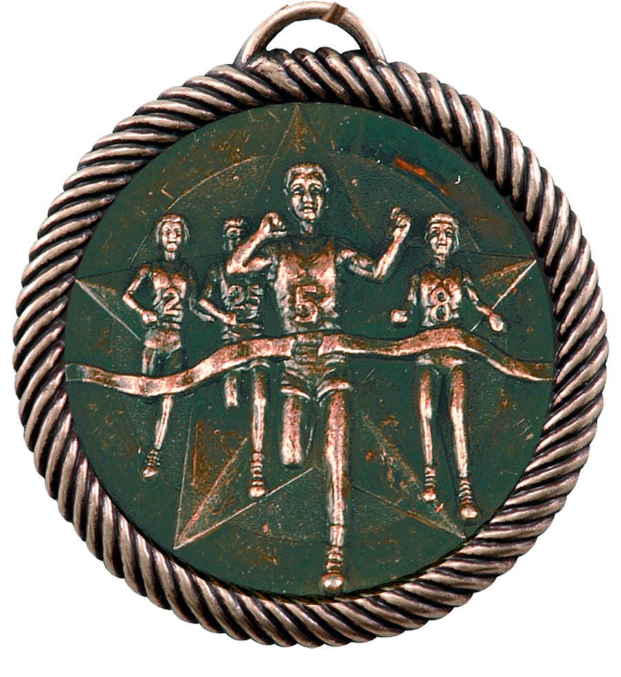 Bronze Value Cross Country Medal