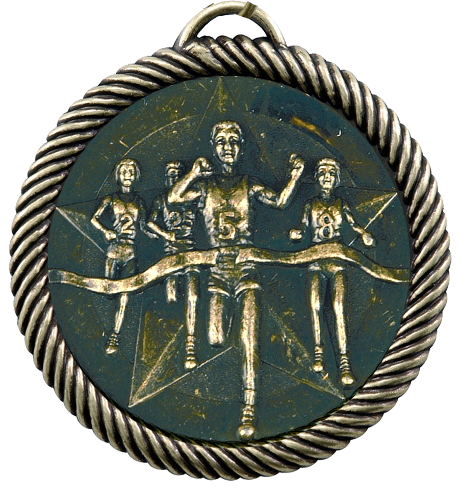 Gold Value Cross Country Medal