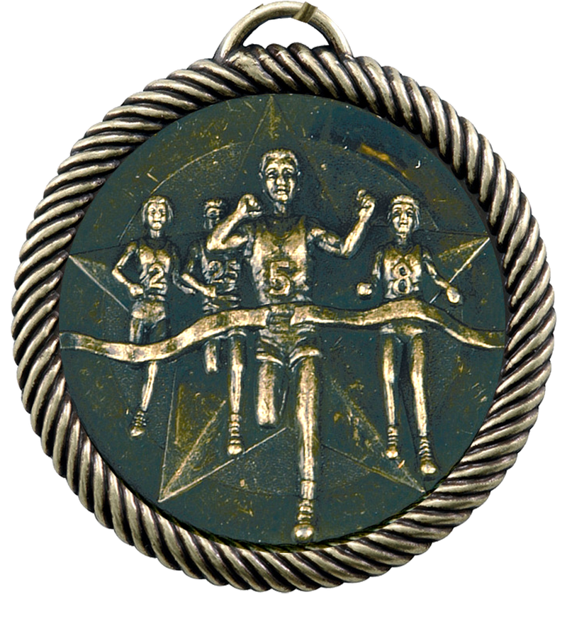 Gold Value Cross Country Medal