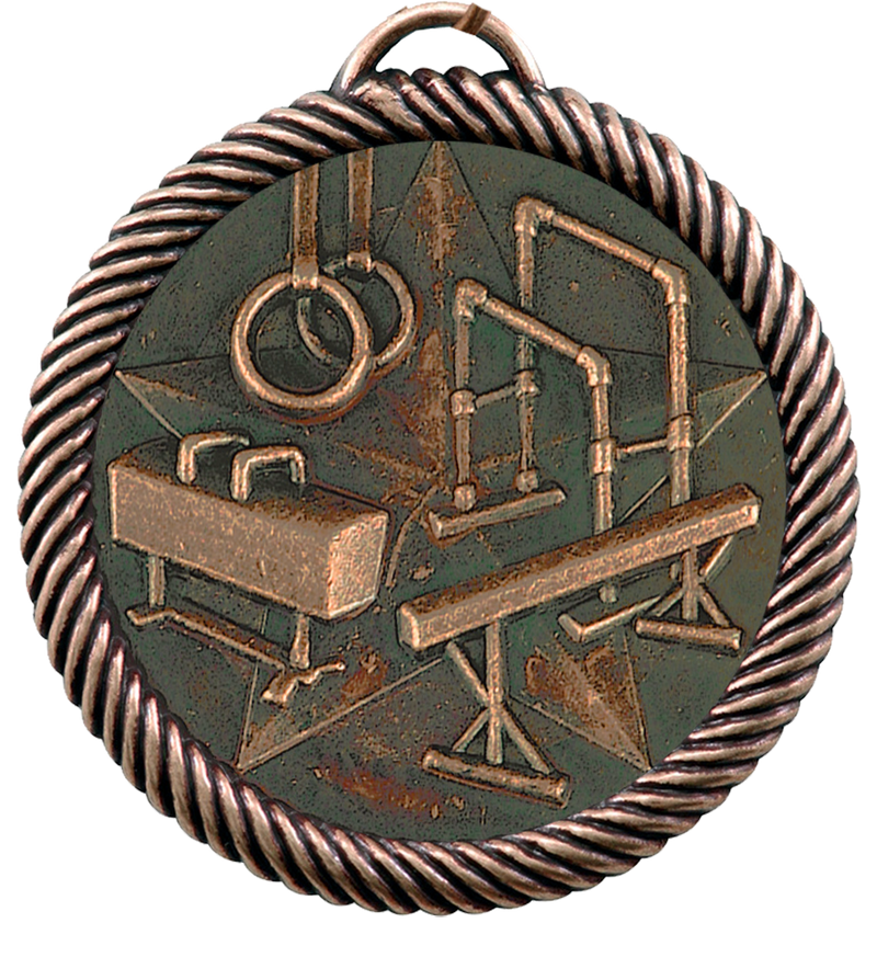 Bronze Value Gymnastics Medal