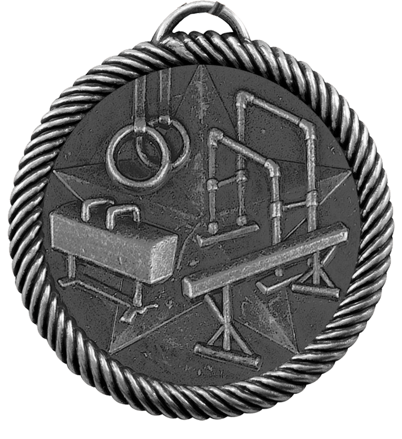Silver Value Gymnastics Medal