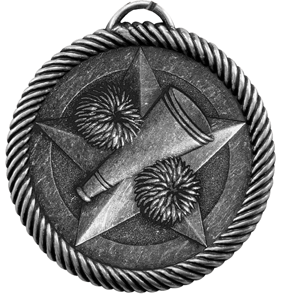 Silver Value Cheer Medal