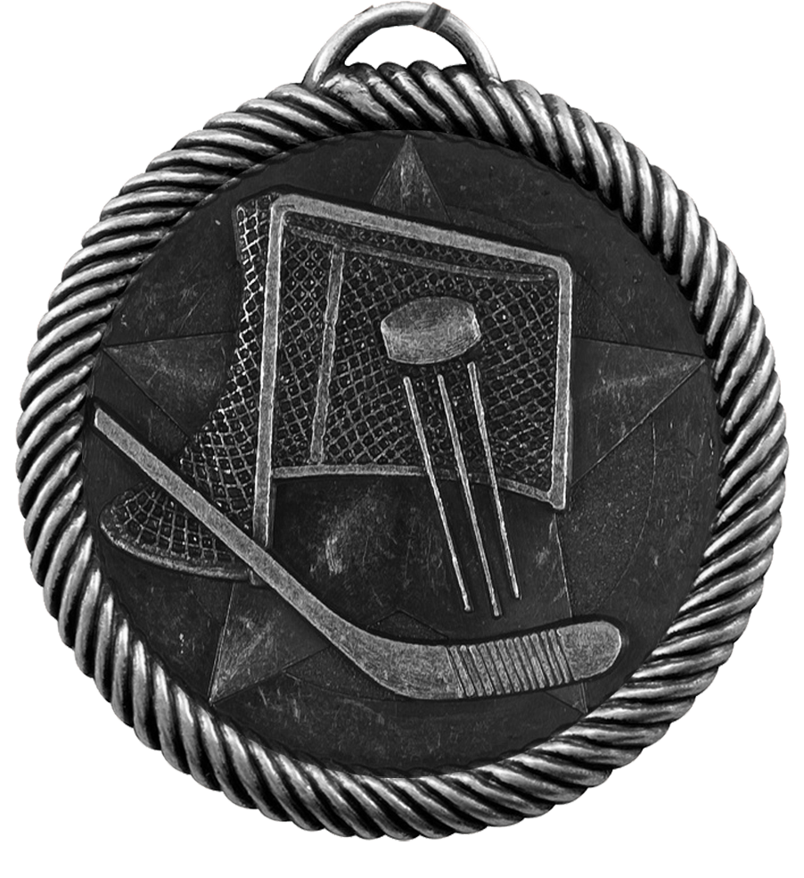 Silver Value Hockey Medal