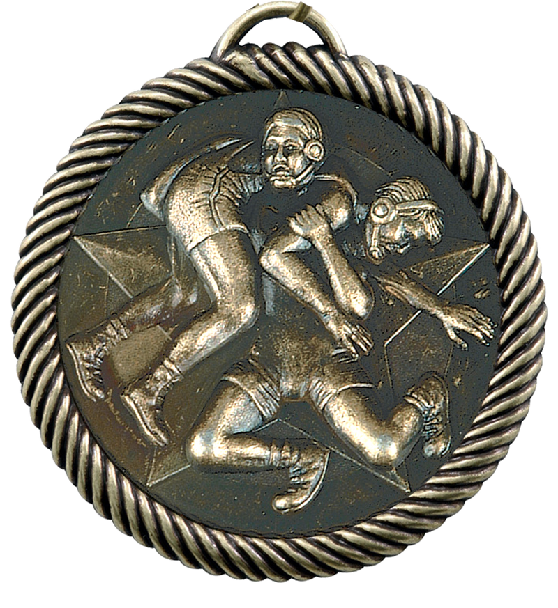 Gold Value Wrestling Medal