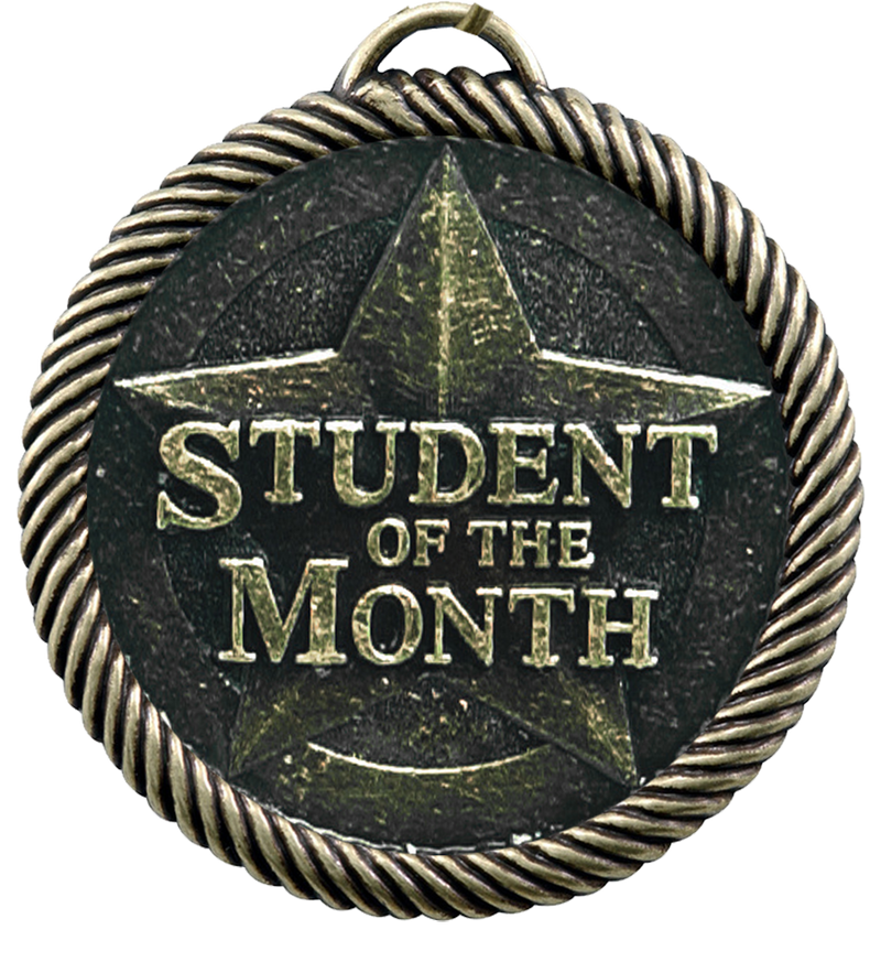  Value Student of the Month Medal