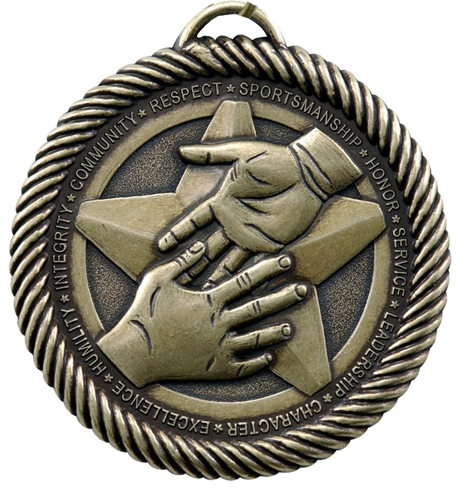 Gold Value Sportsmanship Medal