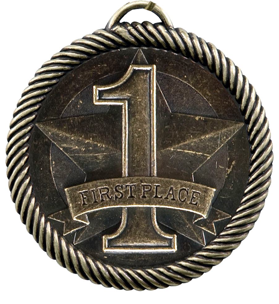 Gold Value 1st Place Medal