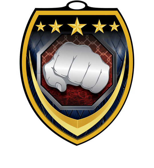 Vibraprint Martial Arts Shield Medal
