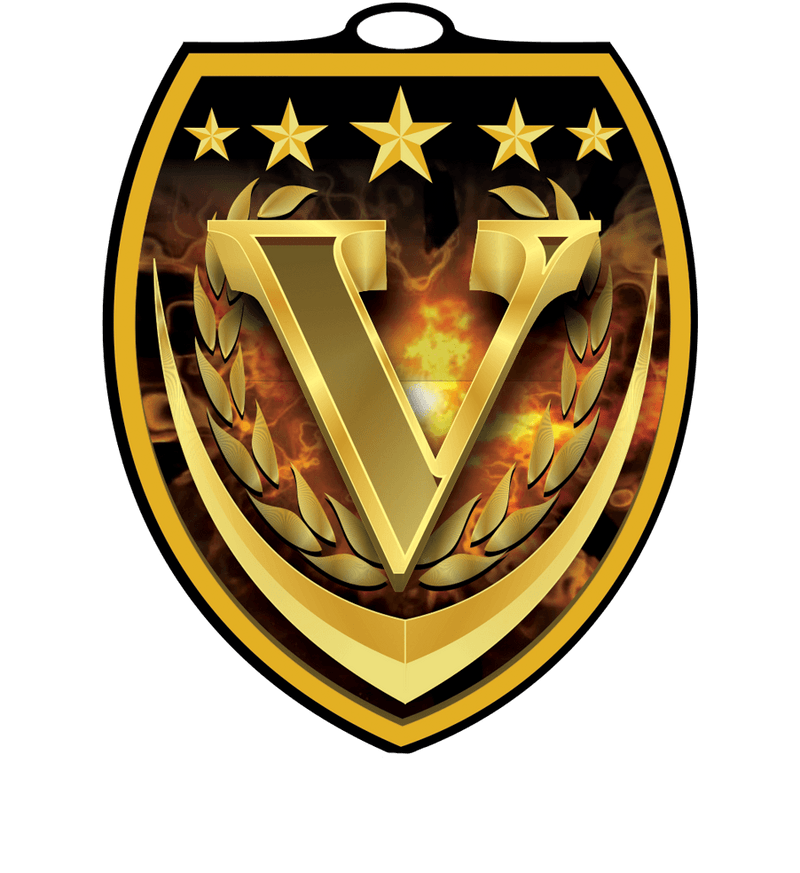Vibraprint Victory Shield Medal