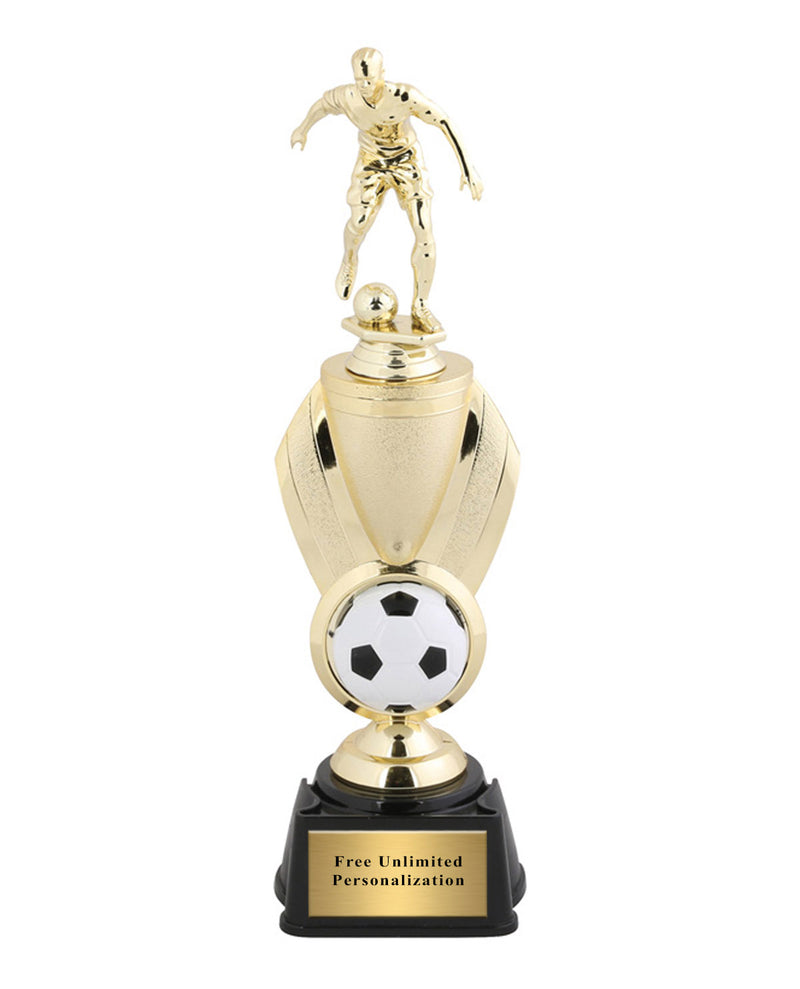 Victory Cup Male Soccer Trophy