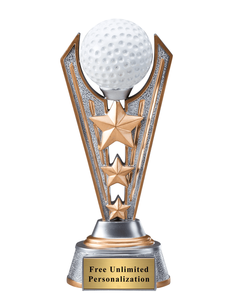 Victory Star Golf Trophy