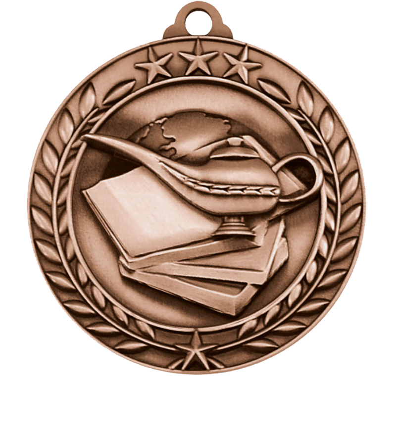 Bronze Small Star Wreath Academic Medal