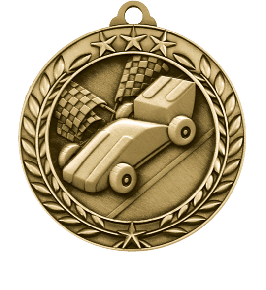 Large Star Wreath Derby Medal